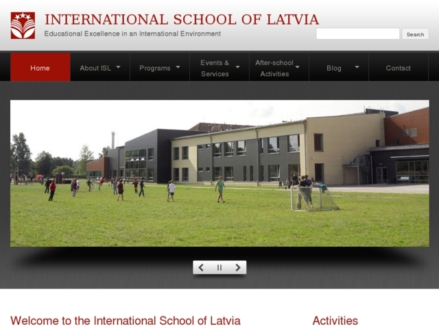 International School of Latvia, 